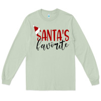 Matcha Santa's Favorite Ho Long Sleeve Tee - DesigneFamous
