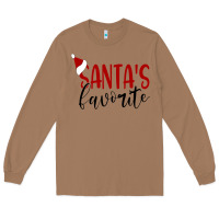 Toasted Coconut Santa's Favorite Ho Long Sleeve Tee - DesigneFamous