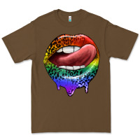 Cacao rainbow lips pride Premium Tee - FaDigitalArtStudio
