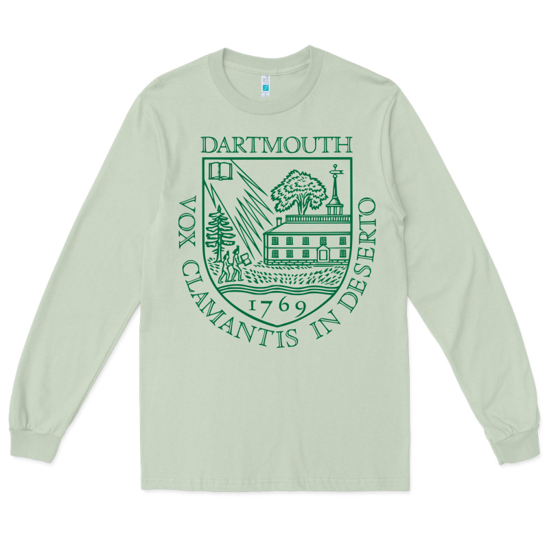 The Dartmouth, College Long Sleeve Tee by DesigneFamous | Teevron