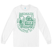 White The Dartmouth, College Long Sleeve Tee - DesigneFamous