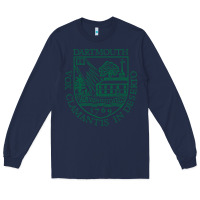Navy The Dartmouth, College Long Sleeve Tee - DesigneFamous
