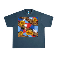 Midnight Navy western 4th of july seamless pattern Urban Heavy Tee - BundleAndBundleShop