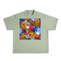 Oil Green western 4th of july seamless pattern Urban Heavy Tee - BundleAndBundleShop