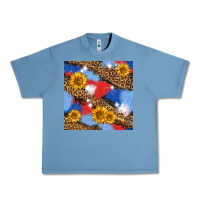 Pebble Blue western 4th of july seamless pattern Urban Heavy Tee - BundleAndBundleShop