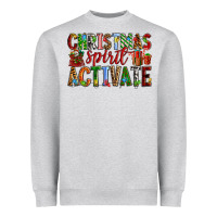 Christmas Spirit Activate Heavyweight Sweatshirt | Teevron