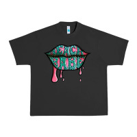 Pigment Black beach babe leopard lips Urban Heavy Tee - Jasminsmagicworld