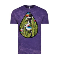 Cloud Purple mexican teardrop  3 Vintage Tee - BundleAndBundleShop