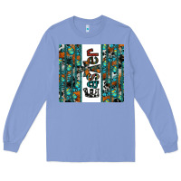 Colony Blue easter Long Sleeve Tee - CowhideDigitalArt