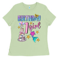 Matcha birthday girl 1 Ladies Tee - BundleAndBundleShop
