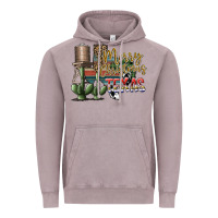Vintage Zinc merry christmas texas Vintage Hoodie - SublimationCraftShop