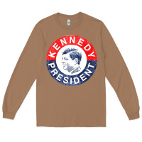 Toasted Coconut vintage 1960 kennedy for president Long Sleeve Tee - DesigneFamous