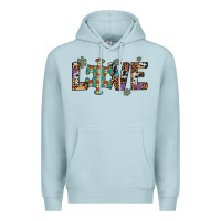 Blue Mist love autism awareness leopard cowhide Premium Hoodie - Artiststas