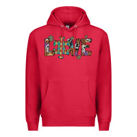 Cardinal love autism awareness leopard cowhide Premium Hoodie - Artiststas
