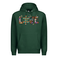 Sports Green love autism awareness leopard cowhide Premium Hoodie - Artiststas