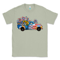 Matcha USA 4th of July Sunflower Truck Classic Tee - Jasminsmagicworld