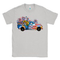 Moon Dust USA 4th of July Sunflower Truck Classic Tee - Jasminsmagicworld