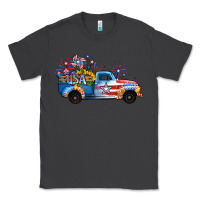 Smoke USA 4th of July Sunflower Truck Classic Tee - Jasminsmagicworld