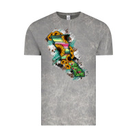 Cloud Rock Baja California State Of Mexico Map Vintage Tee - RanaPortraitStore