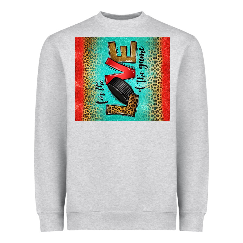 For The Love Of The Game Ice Hockey Heavyweight Sweatshirt by Jasminsmagicworld | Teevron