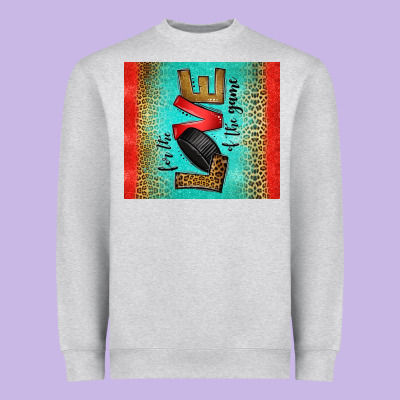 For The Love Of The Game Ice Hockey Heavyweight Sweatshirt Designed By Jasminsmagicworld