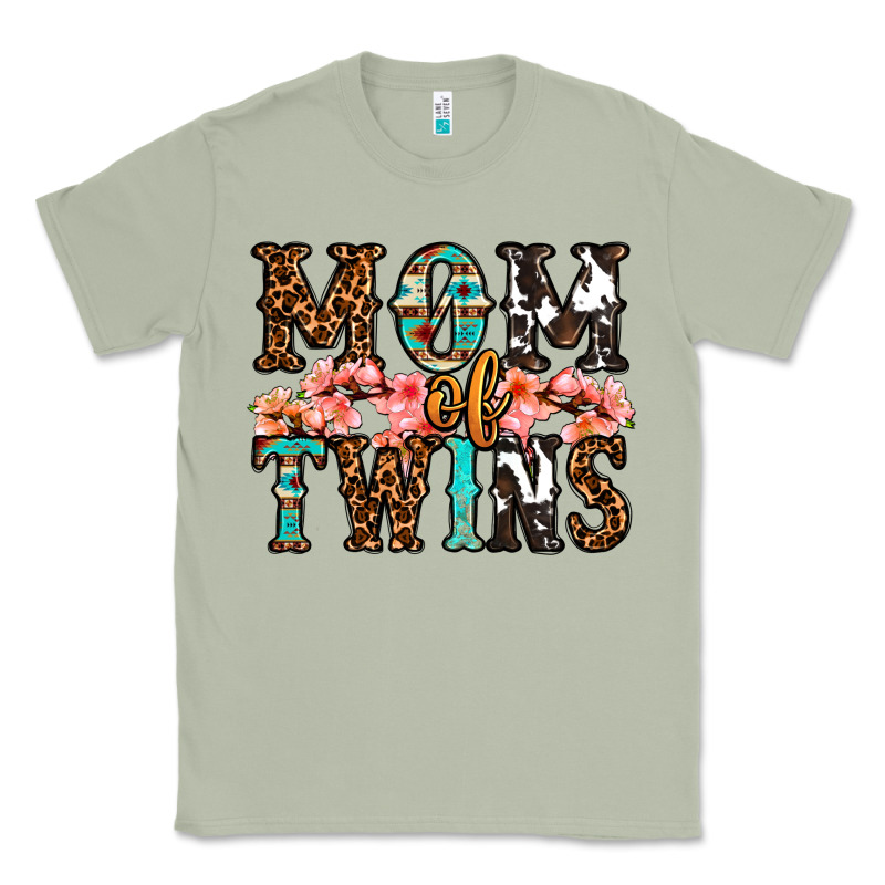 Mom Of Twins Classic Tee by OliviaCreatesArt | Teevron