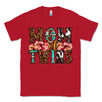 Red mom of twins Classic Tee - OliviaCreatesArt