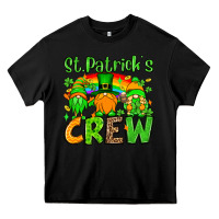 Black St. Patrick's Day crew Heavy Core Tee - OliviaCreatesArt