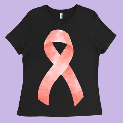Uterine Or Endometrial Cancer Ribbon Ladies Tee Designed By Fadigitalartstudio