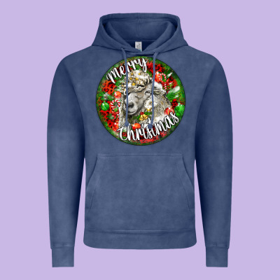 Christmas Lincoln Sheep Vintage Hoodie Designed By Lillyallendesigns