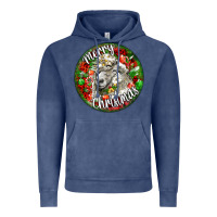 Vintage Denim christmas lincoln sheep Vintage Hoodie - LillyAllenDesigns