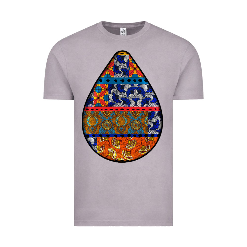 African Fabric Pattern Teardrop Earrings 4 Vintage Tee by BundleAndBundleShop | Teevron