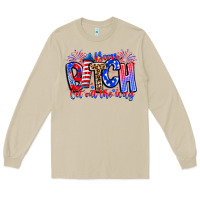 Mushroom boom bitch get out the way Long Sleeve Tee - CowhideDigitalArt