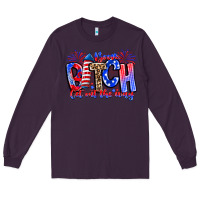 Plum boom bitch get out the way Long Sleeve Tee - CowhideDigitalArt