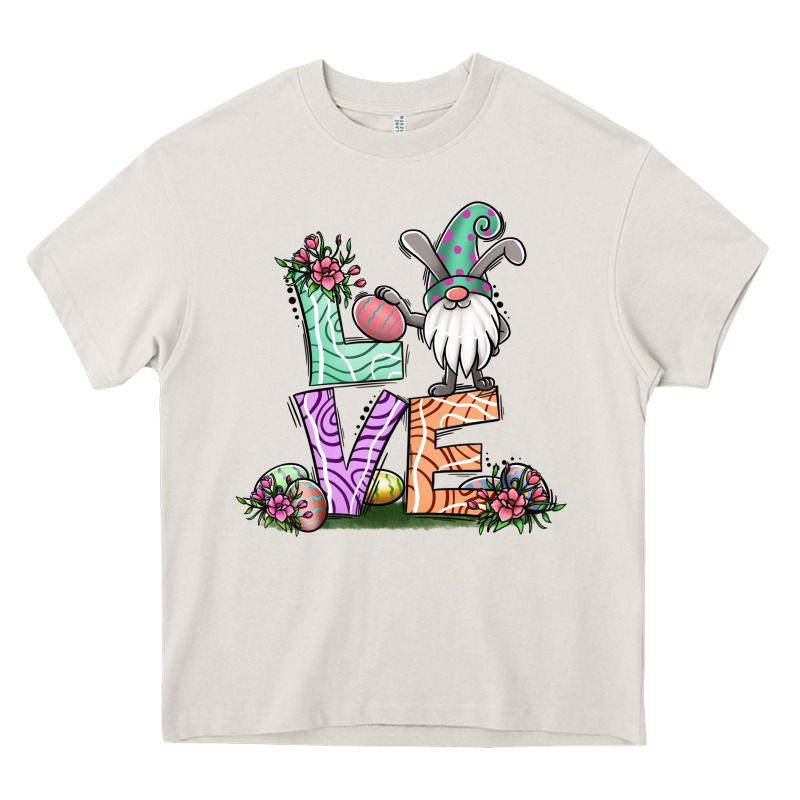 Easter Gnome Easter Bunny Gnome Heavy Core Tee by Jasminsmagicworld | Teevron