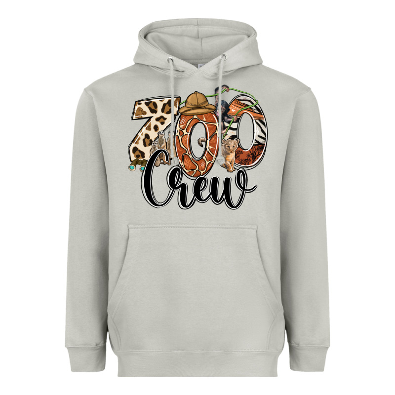 Zoo Crew Safari Animals Heavyweight Hoodie by RanaPortraitStore | Teevron