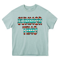 Arona summer time serape doodle Heavy Core Tee - CowCowDesign