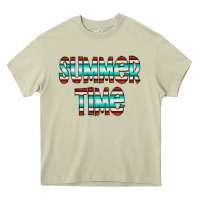 Mossy summer time serape doodle Heavy Core Tee - CowCowDesign