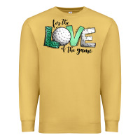 Antique Gold for the love of the game golf Premium Sweatshirt - Jasminsmagicworld