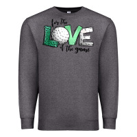 Charcoal Heather for the love of the game golf Premium Sweatshirt - Jasminsmagicworld