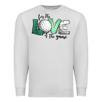 Dove Grey for the love of the game golf Premium Sweatshirt - Jasminsmagicworld