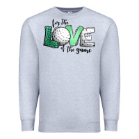Heather Grey for the love of the game golf Premium Sweatshirt - Jasminsmagicworld