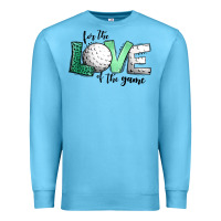 Ocean Blue for the love of the game golf Premium Sweatshirt - Jasminsmagicworld