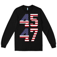 Black 4547 Long Sleeve Tee - DesigneFamous