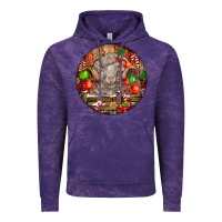 Cloud Purple Christmas Merino Wool Sheep Vintage Hoodie - LillyAllenDesigns