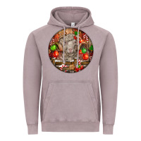 Vintage Zinc Christmas Merino Wool Sheep Vintage Hoodie - LillyAllenDesigns