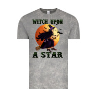 Cloud Rock witch upon a star Vintage Tee - BundleAndBundleShop