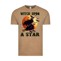 Vintage Coffee witch upon a star Vintage Tee - BundleAndBundleShop