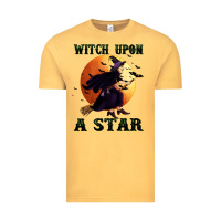 Vintage Mustard witch upon a star Vintage Tee - BundleAndBundleShop