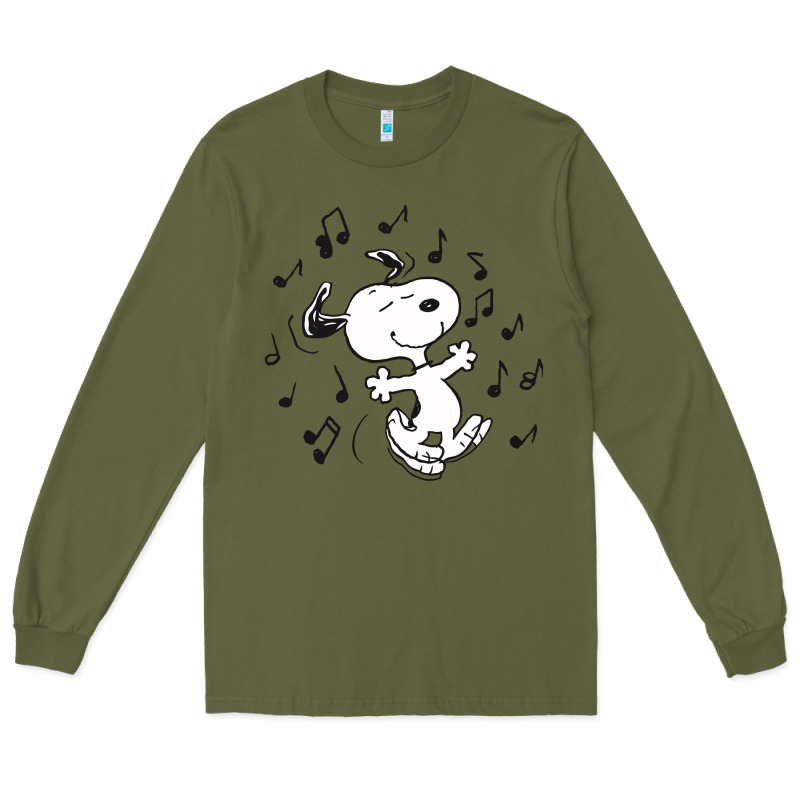 Dancing Dog Long Sleeve Tee by DesigneFamous | Teevron